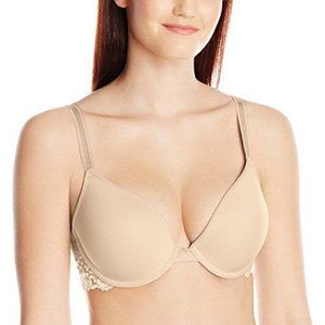 Wacoal Women's Embrace Lace Push-Up Bra 858191 Beige & Ivory 36A NWT